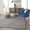 Homeroots 5 x 8 ft. Gray & Charcoal Indoor & Outdoor Area Rug 385015 - alternate 4